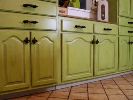Paint your Cabinets with Limeade