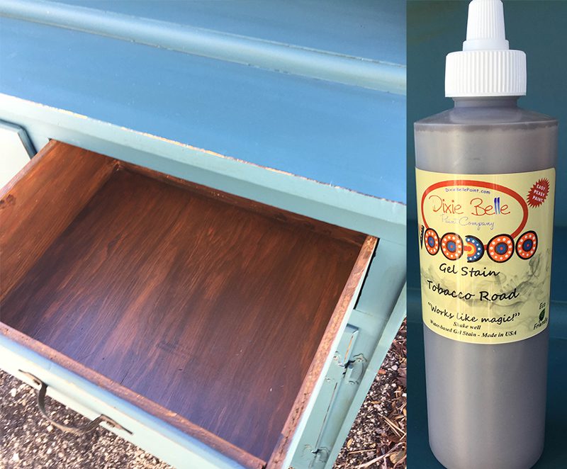 How to Update Drawers with Voodoo Gel Stain
