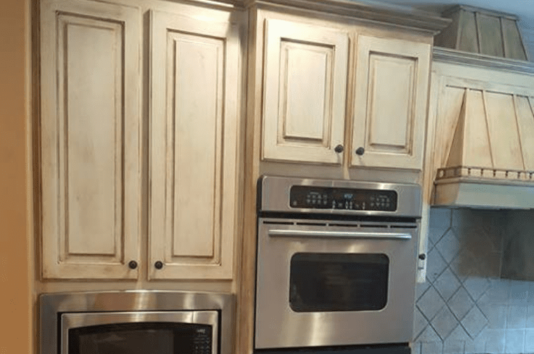 Kitchen Cabinets Painted with Dixie Belle Paint