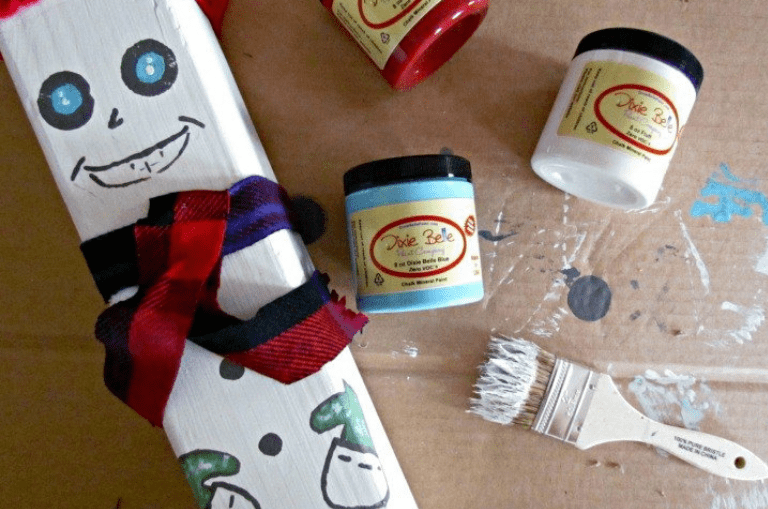 How to Create DIY Snowman Blocks