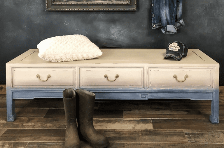 How to Create Faded Denim Furniture