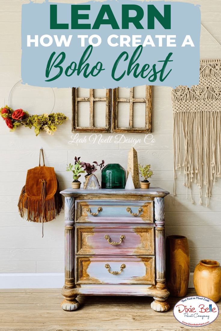 How to Create a Patina Bohemian Chest