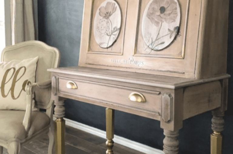 How To Update A Vintage Desk Dixie Belle Paint Company