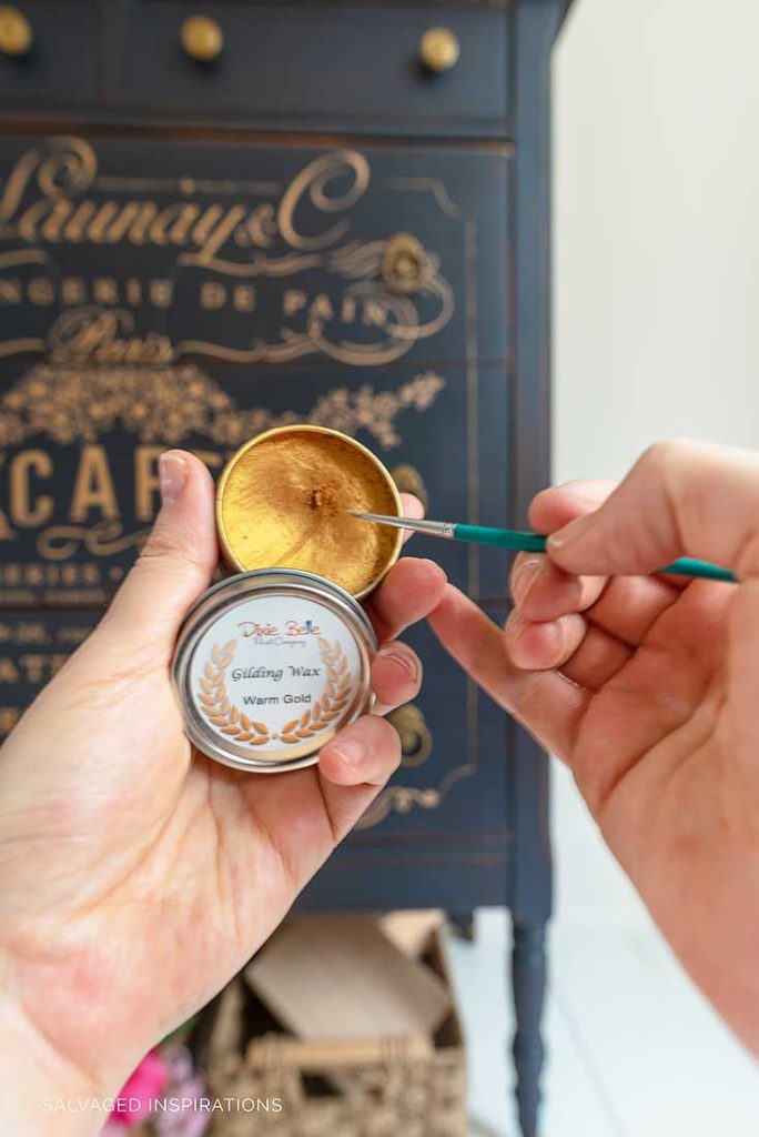 How to Use Gilding Wax - Dixie Belle Paint Company