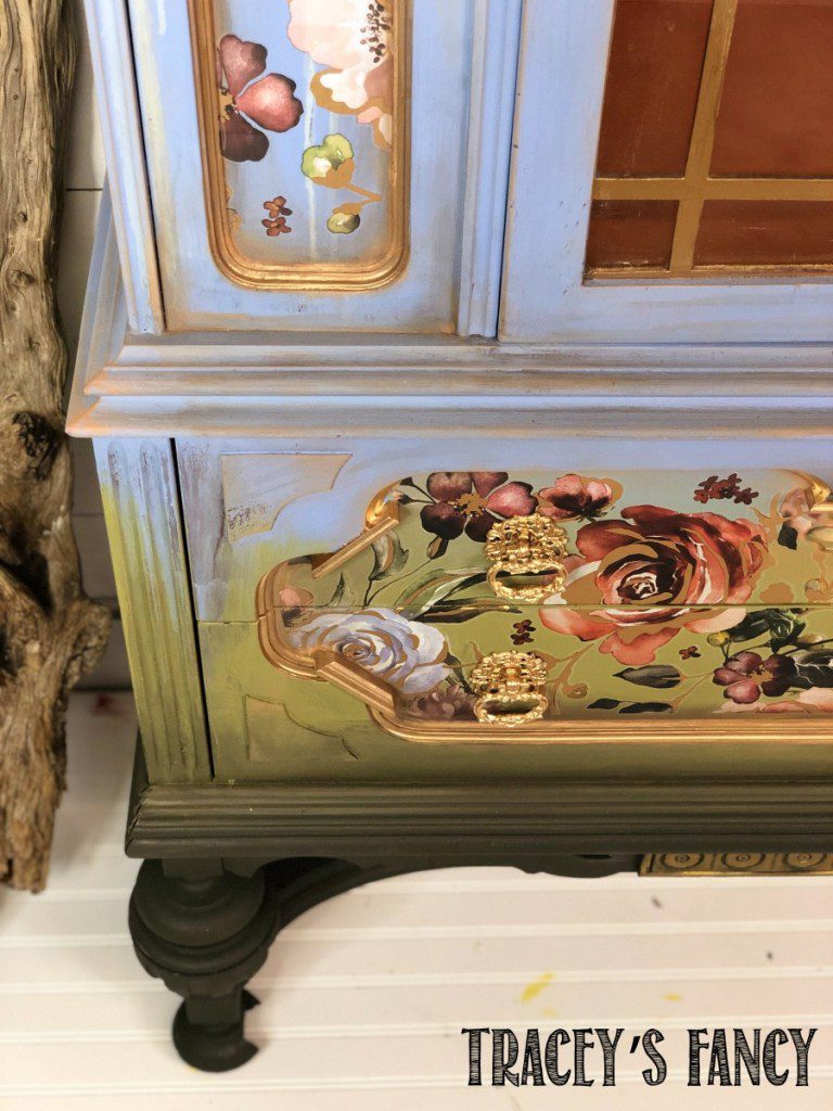 How to Create a Color Washed China Cabinet - Dixie Belle Paint Company