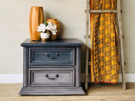 How to Paint an Ombré Nightstand