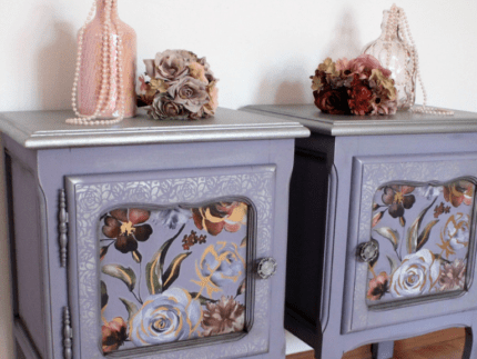 How to Paint a Nightstand Set