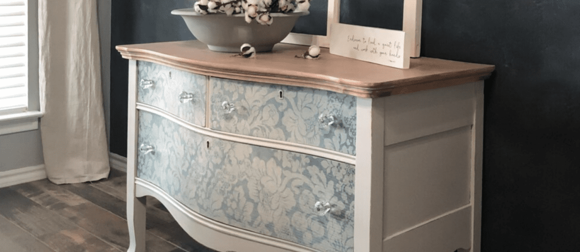 How To Decoupage Furniture Dixie Belle Paint Company