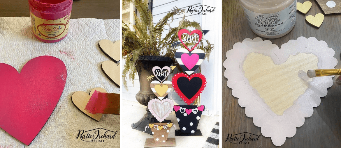 Heart Topiary Valentine’s Day Sign
