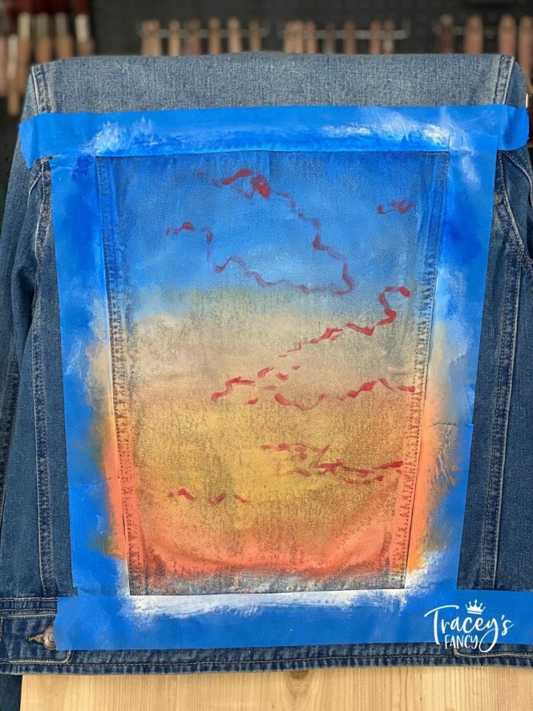 How To Paint Jean Jackets Using Chalk Mineral Paint