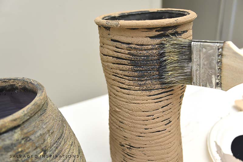 Easily Create an Aged Clay Vase