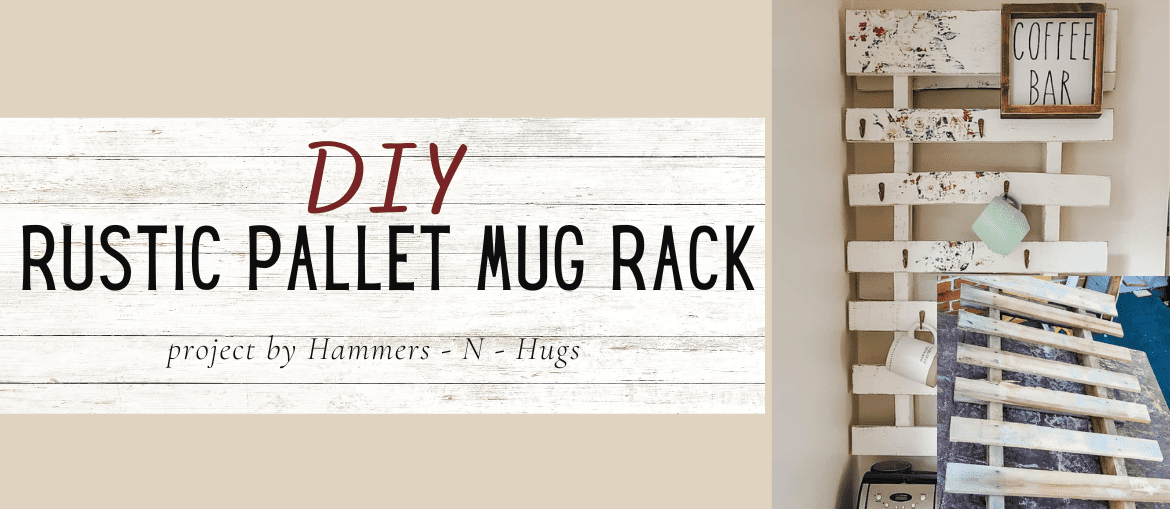 Create a Rustic Pallet Mug Rack