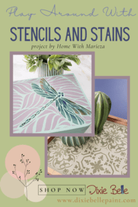 Play Around with Stencils And Stains