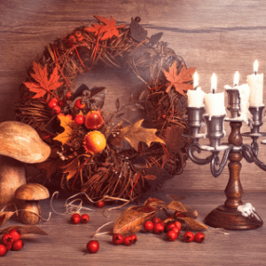 autumn wreath fall diy craft