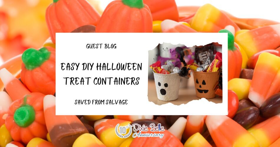 Cover photo for Easy DIY Halloween Treat Containers blog