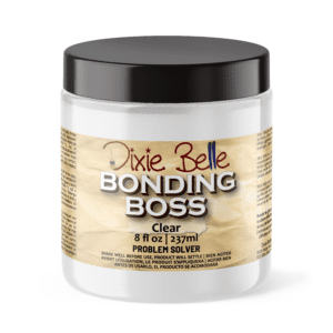 A closed jar of Clear Bonding Boss