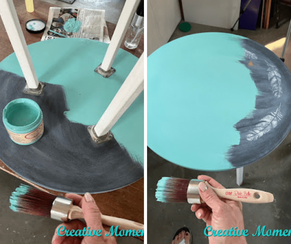 King Protea Accent Table - Dixie Belle Paint Company